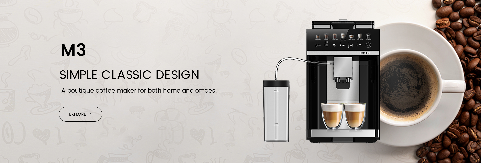 Commercial Automatic Coffee Machine