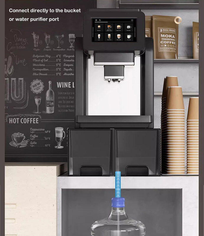 WS-817 Plus Office Professional Expresso Business Espresso Maker Commercial Coffee Machine Fully Automatic