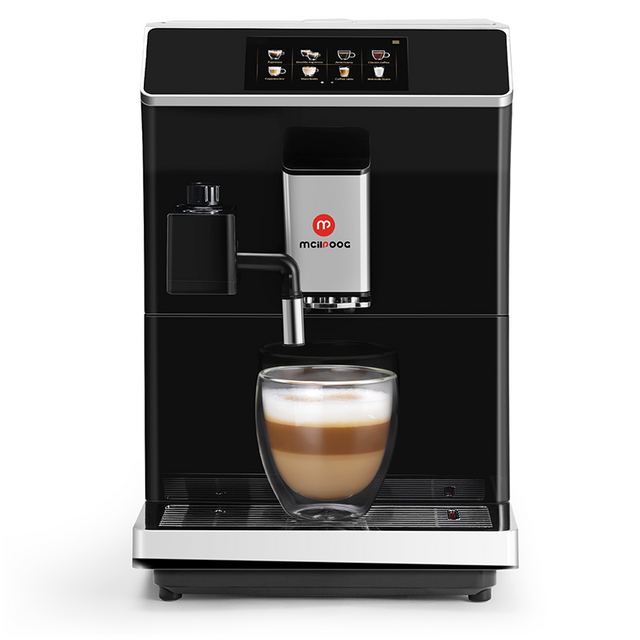 WS-203 Super-automatic Espresso Coffee Machine With Smart Touch Screen For Brewing 16 Coffee Drinks
