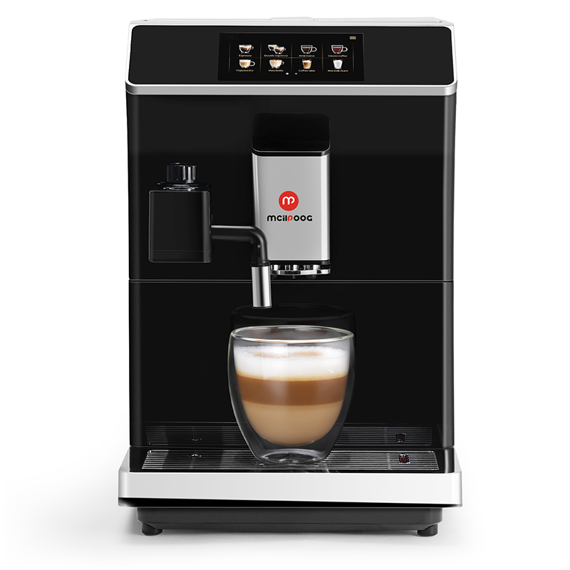 WS-203 Super-automatic Espresso Coffee Machine With Smart Touch Screen For Brewing 16 Coffee Drinks