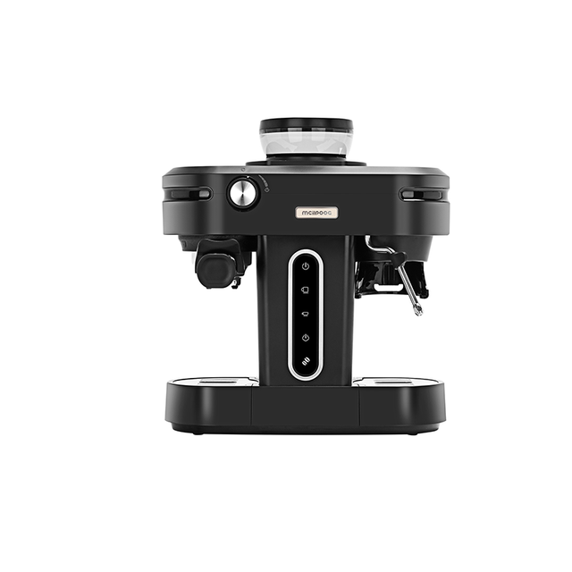 AC510 15Bar Semi Automatic Espresso Machine With Grinder & Steam Wand,3-in-1 Compact Espresso Coffee Maker With 28 oz Removable Water Tank for Cappuccino or Latte,Gift for Dad