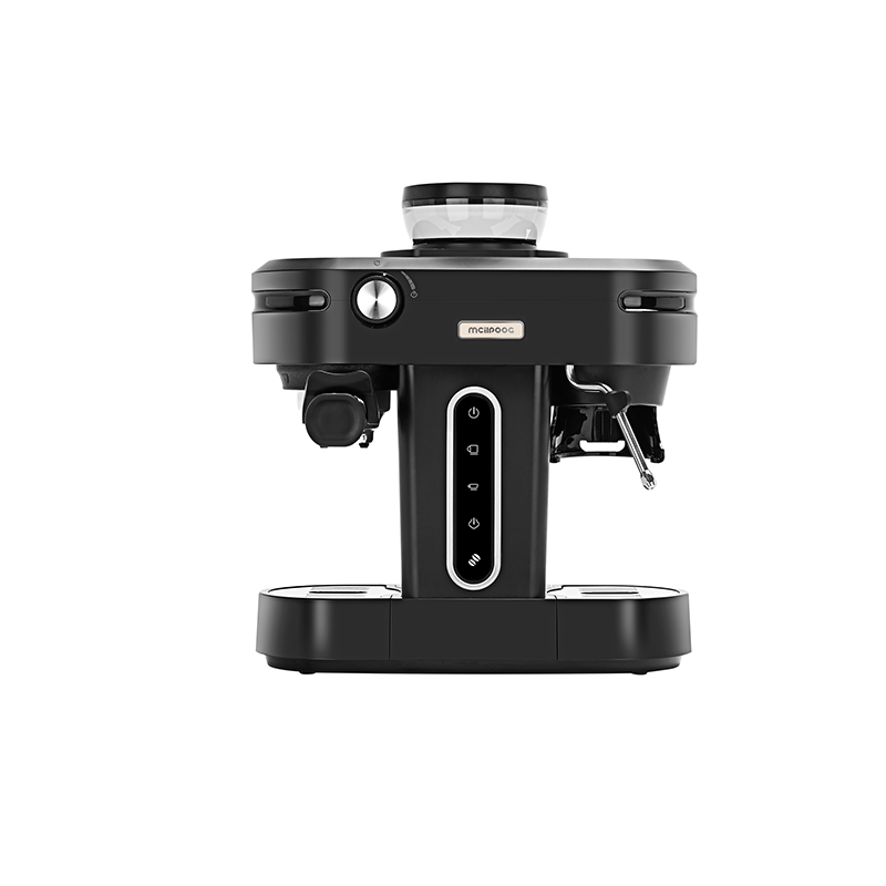 AC510 15Bar Semi Automatic Espresso Machine With Grinder & Steam Wand,3-in-1 Compact Espresso Coffee Maker With 28 oz Removable Water Tank for Cappuccino or Latte,Gift for Dad