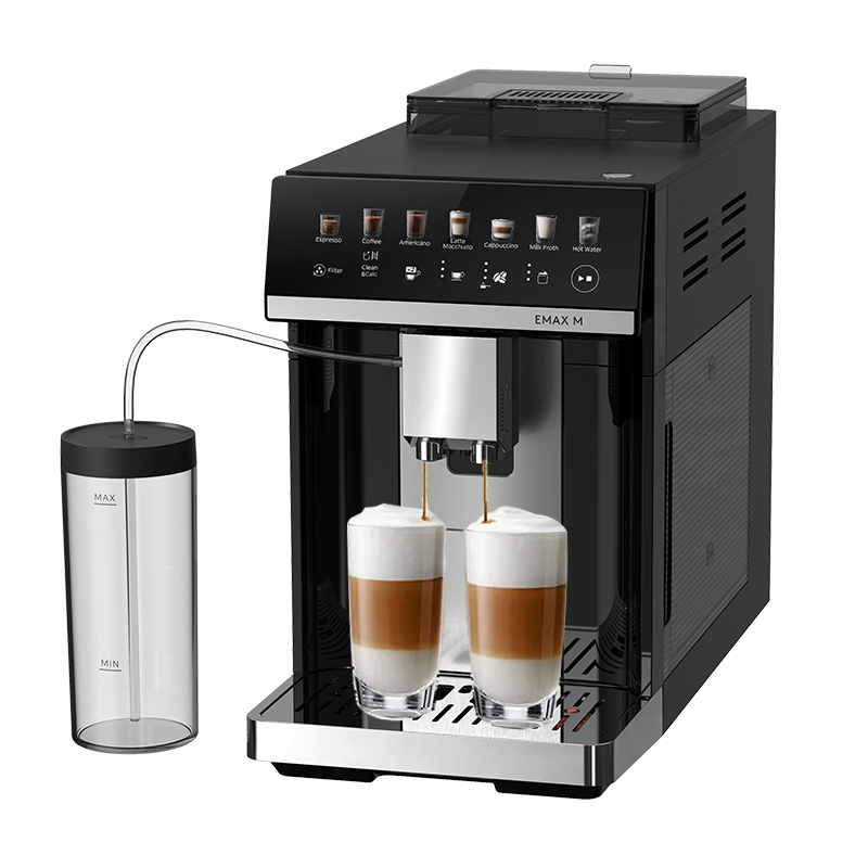 M3 Fully Automatic Espresso Machine，Milk Frother,Built-in Grinder，Intuitive Touch Display ，7 Coffee Varieties for Home, Office,and more
