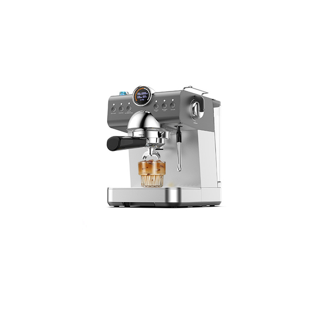 WS-570E Espresso Machine 20 Bar，Compact Coffee Maker with Steam Milk Frother&Iced Coffee，Barista Cappuccino Latte Machine with LCD Display，Gift for Coffee Lover